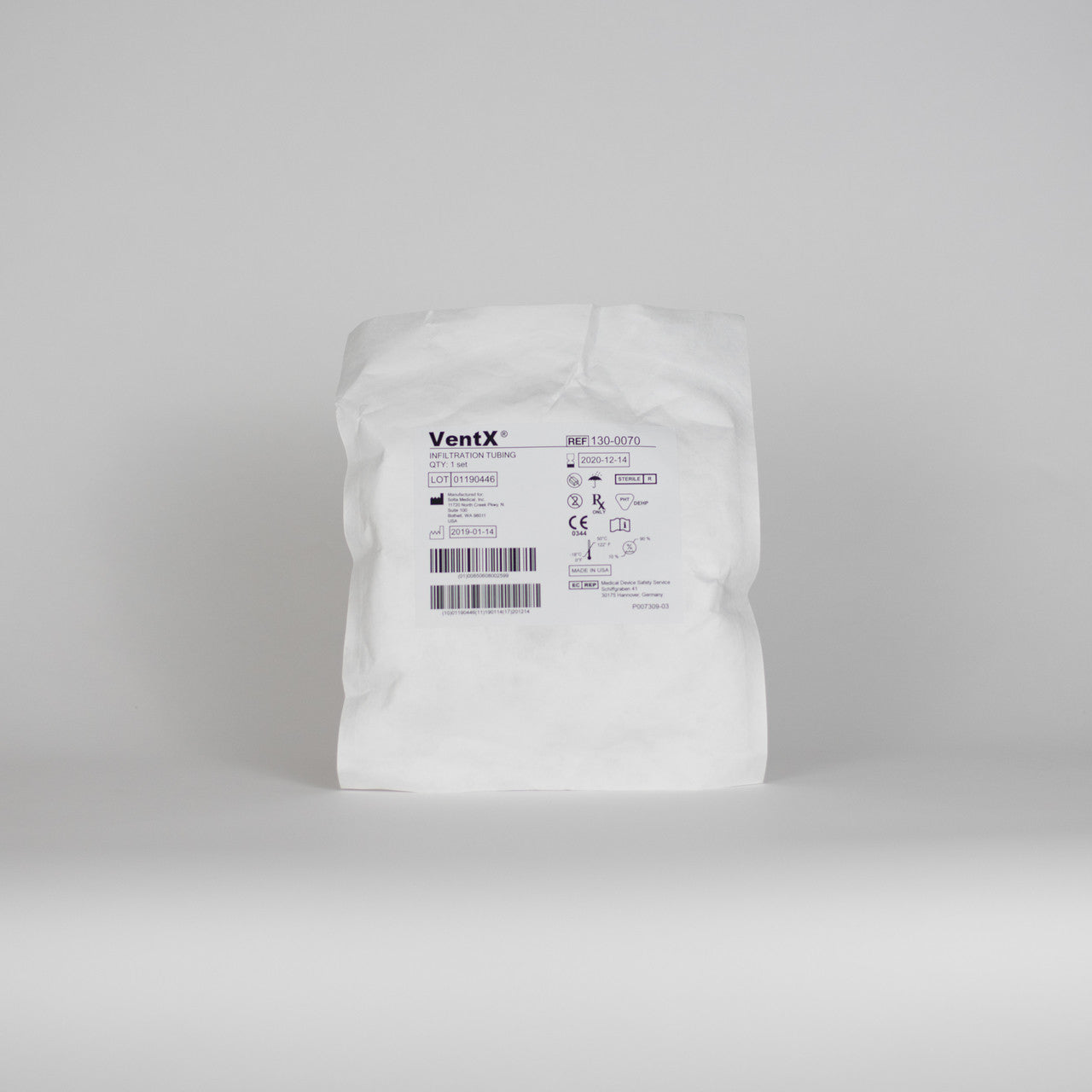 OEM VentX/VASER Infiltration Tubing